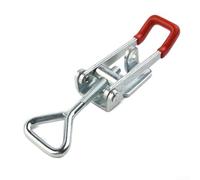 Poignée à levier pour boîte d'armoire pour verrou à bascule en fer galvanisé 2 mm d'épaisseur 100 kg force de serrage conçue pour la sécurité et la fermeture (petite taille)