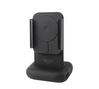 Poignée à Pression pour Appareil Photo de Smartphone, Support de Charge sans Fil 15 W, poignée magnétique rotative pour Appareil Photo, Support BT, télécommande, Adaptateur de (Une)