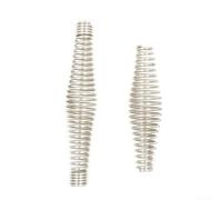 Poignée à ressort de rechange pour barbecue, cuisinière et four, construction en acier inoxydable pour plus de résistance (11 cm)