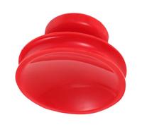 Poignée à Ventouse Compacte pour Bol Chantant en Caoutchouc Rouge | Accessoire Poignée, Compatibilité pour Bols Chantants de Bouddha, Usage Maison et Extérieur