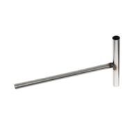 Poignée à Vis pour Pressoir à Miel en Acier Inoxydable, Manuelle | Tige de Pression, Accessoire Apicole Argenté, Nettoyage Facile, Compatibilité, Extraction du Miel