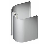 Poignée aileron de porte battante - hauteur 150 mm - alu argent - 1780 BILCOCQ