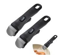 Poignée Amovible Universelle 10kg - 2 Pcs Antidérapant pour Casserole Poêle ALURRA