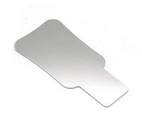 Poignée anti-buée automatique dentaire miroir en acier inoxydable Kit de miroir anti-buée automatique avec lumière LED(Size:L)