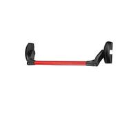 Iseo Poignée anti-panique Idée modulaire — 2 supports, mécanisme H/B, gâche — Noir non coupe-feu