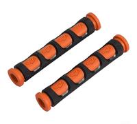 Poignée antidérapante en silicone pour guidon de scooter électrique Orange