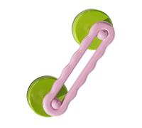 Poignée antidérapante pour douche et baignoire - Poignée de sécurité - Ventouse amovible - Main courante en verre - Étanche - Coulissante