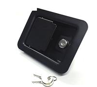 Poignée armoire serrure à clé for camion coffre Train voiture Bus électronique armoire boîte à Air casier MS209 1 pièces (Color : Black)