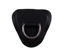 Poignée auto-adhésive pour planche de bateau gonflable Kayak, anneau D Pad, accessoires de canoë pour bateau à rames, boucle unique pour Sports aquatiques, 1 pièce