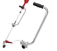 Poignée auxiliaire de tondeuse à gazon, poignée ergonomique avec annexe EDGER | Maintenez la position droite avec facilité, extension rapide de la poignée de la tondeuse à chaîne pour des poignées