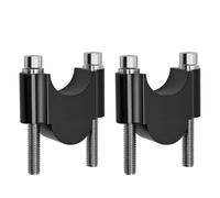 Poignée Barre Pince Adaptateur Moto 28mm 11/8 Pouces 22mm 7/8 Pouces 1 Paire Moto Universelle Guidon Riser Montage Guidon Pince Universelle(22MM Sliver)