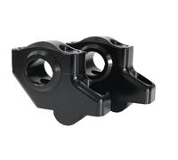 Poignée Barre Pince Adaptateur Moto Pour Versys1000 Pour Versys-X 250 300 Pour KLE500 Pour ER-5 22 Mm 7/8 "Risers Guidon Extension Arrière Déplacé Riser(Gloss Black)