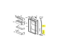 Poignee Basse Porte Refrigerateur Rep 70 Pour Refrigerateur - 41025157