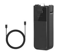 Poignée Batterie pour DJI Osmo Pocket 3, 2800mAh Type C 10 W Max Bloc d'alimentation Portable pour Enregistrement Vidéo avec Perche à Selfie