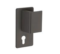 Poignée Beluga pour porte palière droite marron - THIRARD