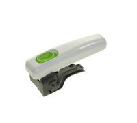 Poignee/blanc + Bouton Vert