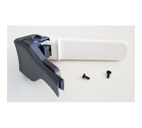 Poignée blanche + bouton vert + vis (294955-12828) Friteuse (SS-992252 SEB)