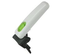 Poignée blanche + bouton vert + vis (294955-12829) Friteuse (SS-992252 SEB)