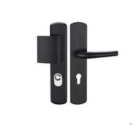 Heracles Poignée Blindée SALOME Anti-Effraction double bequille NOIR