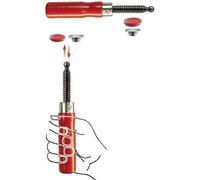 Bessey Poignée bois et rotule amovible en acier avec protections Bessey Quantité:1