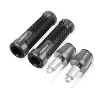 Poignée Bouton De Guidon De Moto Grip Grip End Cap Plug Curseur Pour TDM900 2002-2011 TDM850 1993 1994 1995 TDM 850 900 couvre-guidon(Grey)