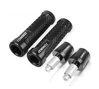 Poignée Bouton De Guidon De Moto Grip Grip End Cap Plug Curseur Pour TDM900 2002-2011 TDM850 1993 1994 1995 TDM 850 900 couvre-guidon(Black)