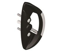 Poignée butée fut centre 5564 LA CROISEE DS profil 32 à 42 mm - Noir - 5564-013