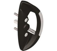 Poignée butée fut centre 5564 LA CROISEE DS profil 32 à 42 mm - Noir - 5564-013