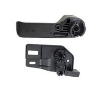 Poignée capot auto Compatible Avec VW Pour Passat Pour Variant 2005-2011 Pour Eos 2006-2025 2 Pièces Support Poignée Dégagement Capot LHD Noir 1J1823633A 1J1823533C