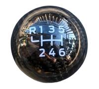 poignée changement vitesse Pommeau De Levier Vitesse En Fibre Carbone À 6 Vitesses Transmission Manuelle Pour Focus Pour Fiesta RS ST(R L)