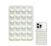 Poignée Collante de Coque Téléphone,Support Adhésif Réglable en Silicone,Support Arrière Smartphone Anti-Dérapant | pour Miroir Salle de Bain Sport Selfies Vidéos Quotidiennes Visionnage