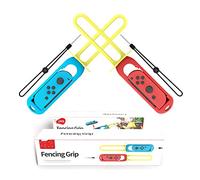 Poignée Compatible pour NS Switch, Contrôleur de Sabre Laser Jeu Main Escrime Grip Gaming Sports Sabres Laser Gauche et Droite Accessoires Épées de Jeu Contrôleurs de Golf 2 PCS