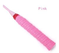 Poignée Coordonnante Sans Sueur Pour Raquettes De Tennis Et De Badminton,Sécurisez Votre Adhérence Et Améliorez Votre Jeu,1pc -Rose