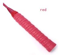Poignée Coordonnante Sans Sueur Pour Raquettes De Tennis Et De Badminton,Sécurisez Votre Adhérence Et Améliorez Votre Jeu,1pc -Rouge