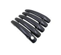 poignée Coque Compatible Avec Citroën Pour C-Triomphe Pour MK1 Accessoires De Voiture Autocollants Garniture Style Catch Gadgets Couvre-poignées De Porte Coque De Poignée(1 Keyhole 5 door B)