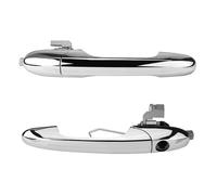 poignée Coque Compatible Avec Fiat 500 2012 2013 2014 2015 2016 2017 2018 Poignée De Porte Extérieure Chromée Gauche Et Droite(2pcs)