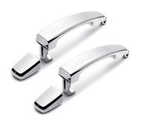 poignée Coque Compatible Avec Saturn Pour Vue 2008 2009 2010 Avant Gauche Avec Trou De Serrure Avant Droite/arrière Poignée Extérieure De Porte Coque De Poignée De Voiture(2 pcs no keyhole)