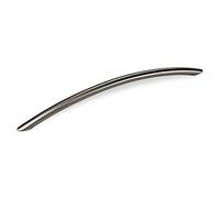 Poignée courbée BG06 Ø 12 mm/Entraxe de trous 320 mm ACIER INOXYDABLE VÉRITABLE massif/Poignée en acier inoxydable de SO-TECH®