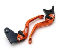 Poignée Courte 3D Pour Moto, Leviers De Frein Et D'embrayage Pour Yamaha YZF R6S Version Européenne 2006 - 2007(Orange)