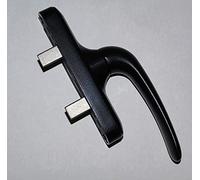 Poignée Cremonese universelle ouverture intérieure pour portes fenêtres en aluminium (noir)