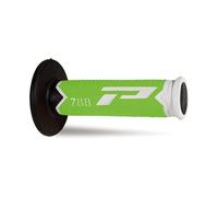Poignée Cross PROGRIP 788 Triple Densité (Couleur : Blanc / Vert Fluo/Noir ) Ref
