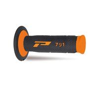 Poignée Noir Et Orange Pro Grip 791 Off Road Neuf Pour Moto Cross Enduro Tt