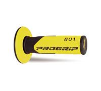 Progrip Boutons cross 801 Hybrid Double densité Noir/Jaune 06300551