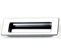 Poignée cuvette Inlay 145x50mm chromé brillant - ESTAMP - 3701400 argent/chrome G