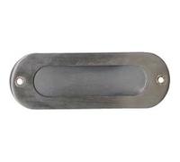 Poignée cuvette inox ovale 120 - IN012NEW