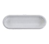 Poignée cuvette plastique blanc 75x23 mm - MONIN - 131610 Noir