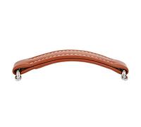 Poignée d’ampli orange en cuir PU embossé à texture rugueuse, sangle pour amplificateur de guitare compatible avec les cabines Ampeg et les enceintes vintage, conception robuste en