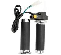 Poignée d'accélérateur avec interrupteur d'arrêt pour trottinettes à gaz 33 cc/43 cc/49 cc, construction en plastique, longueur de câble de 810 mm, noir