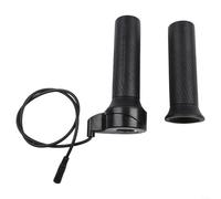 Poignée d'accélérateur compatible à 3 broches pour vélos électriques conçue pour moteurs Bafang BBS03 et barre standard de 22,2 mm (femelle 3 broches)
