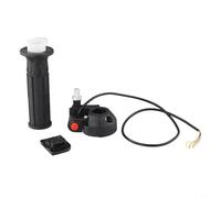 Poignée d'accélérateur de guidon de 2,2 cm avec interrupteur d'arrêt pour 47 cc 49 cc pour mini moto pour ATV Quad Kit moteur